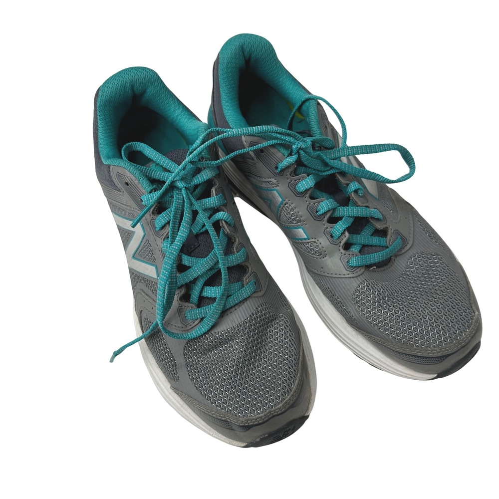 New‎ Balance W560LS7 Acteva Running Shoes Womens Size 10 Gray Turquoise Sneakers